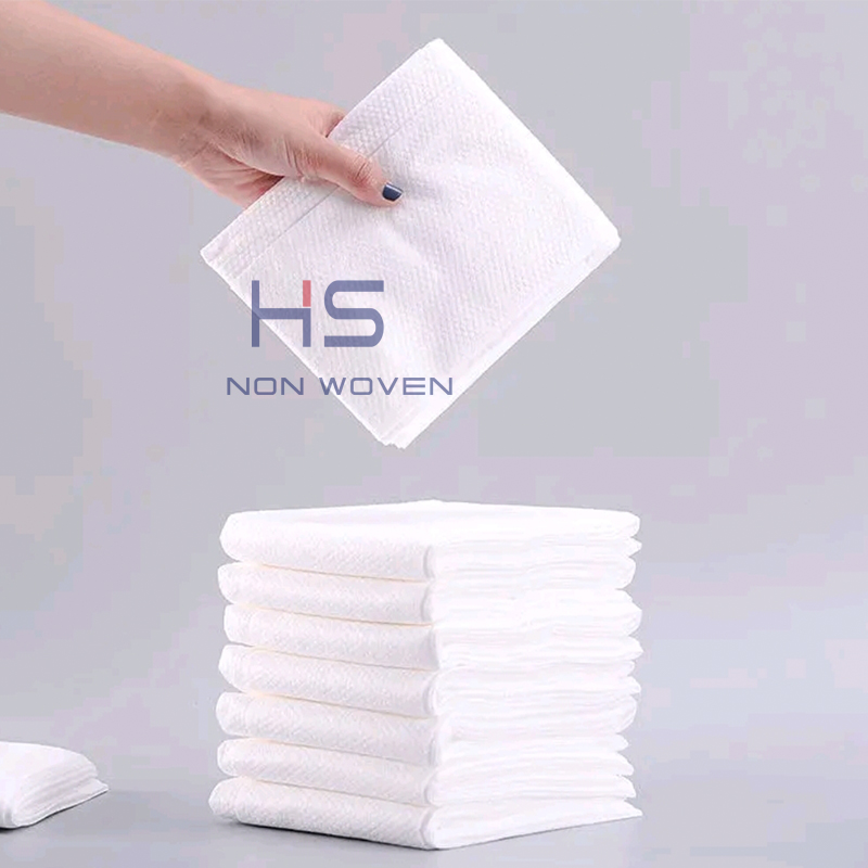 Nie-geweefde weggooibare haarhanddoek SPA-handdoek