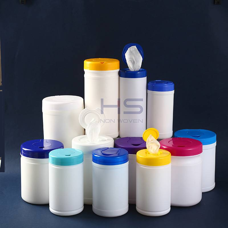 Nonwoven Dry Wipes nrog Canister Packed