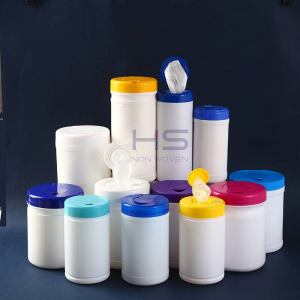 Non woven Dry Wipes with Canister Packed